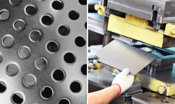 Stamping parts processing