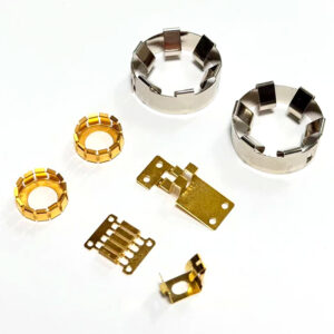 gold plate spring clip
